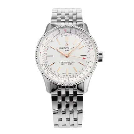 Breitling Navitimer Automatic GMT A17326211G1A1 “Blue Dial” Detailed Clone