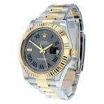 Rolex Datejust Grey Roman Dial 116333-0001 Mirror Clone Quality - Image 2