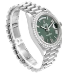 Rolex Day-Date 228238 “Olive Green” Mirror Replica 1:1 - Image 2