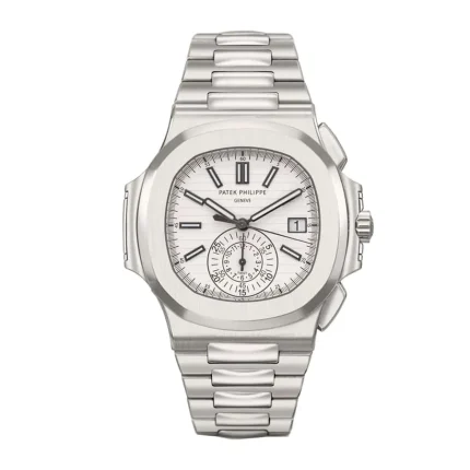 Patek Philippe Nautilus Chronograph 5980/1A-019 “White Dial” Precision Clone
