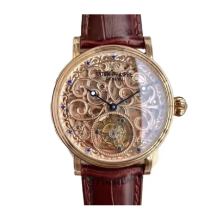 Patek Philippe Grand Complications Tourbillon Sapphire Rose Gold Ultra Fine Replica
