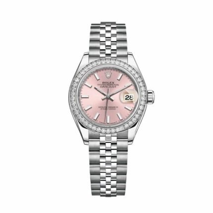 Rolex Lady-Datejust 279384RBR “Pink Dial Diamond Bezel” 1:1 Master Replica