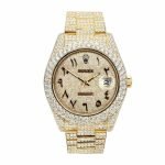 Rolex Datejust 116300 “Iced Out Arabic Dial” Collector's Copy 1:1