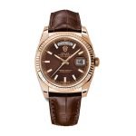 Rolex Day-Date 118135-0002 “Brown Dial” Detailed Replica