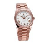 Rolex Day-Date 228235 “White Dial” Signature Replica 1:1 - Image 2