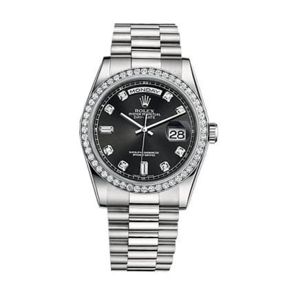 Rolex Day-Date White Diamond 228349RBR First-Class Clone