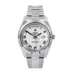 Rolex Day-Date II 218239 “White Dial” Perfect Clone Quality