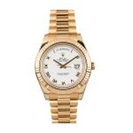 Rolex Day-Date President Rose Gold Roman Dial 118235F-0024 Ultra Fine Replica